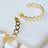 Golden Heart Hoop Earrings