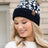 C.C Leopard Print Faux Fur Pom Beanie