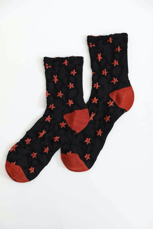 Black Star Design Socks