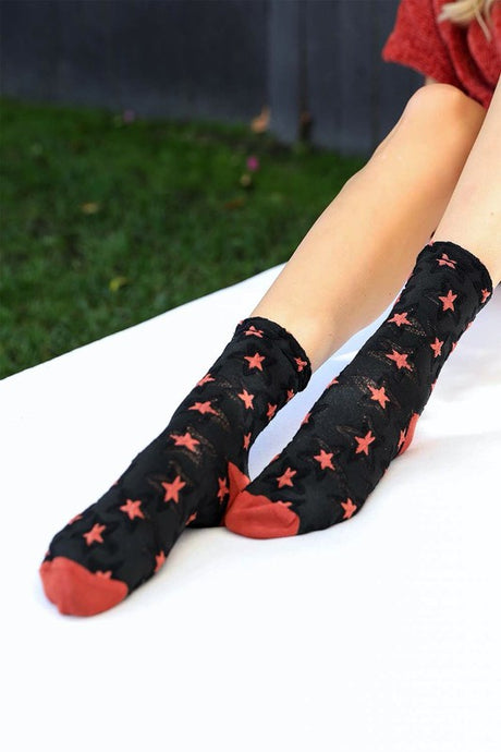 Black Star Design Socks