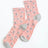 pink Star Design Socks