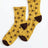 mustard Star Design Socks