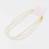 Three Strand Freshwater Pearl Necklace