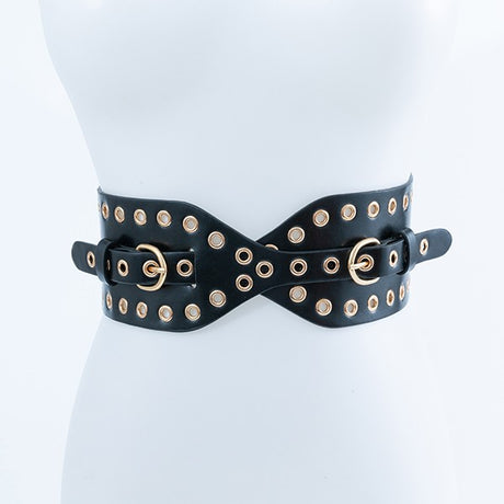 Black Western Corset Belt