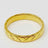 Quilted Texture Gold Ring