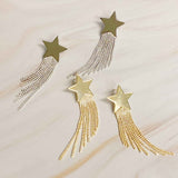 Cascading Star Earrings