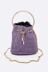 Iconic Oversize Rhinestone Bucket Bag