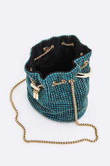 Iconic Oversize Rhinestone Bucket Bag