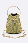 Iconic Oversize Rhinestone Bucket Bag