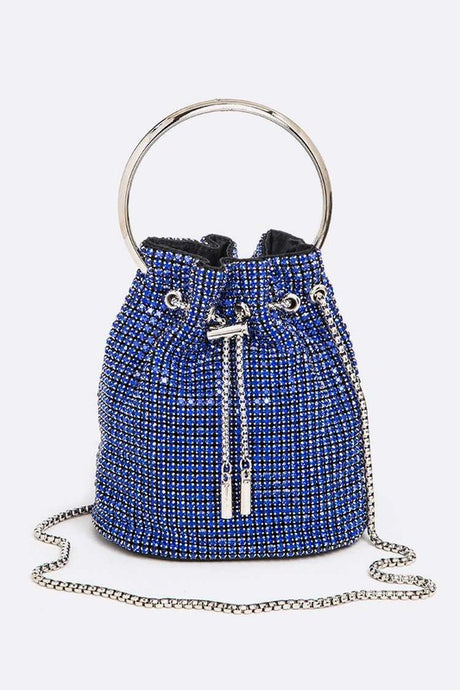 Iconic Oversize Rhinestone Bucket Bag