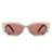 tortoise Round Snake Design Cat Eye Sunglasses