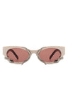 tortoise Round Snake Design Cat Eye Sunglasses