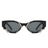 Black Round Snake Design Cat Eye Sunglasses