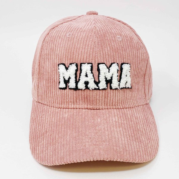 Corduroy Baseball Cap - MAMA