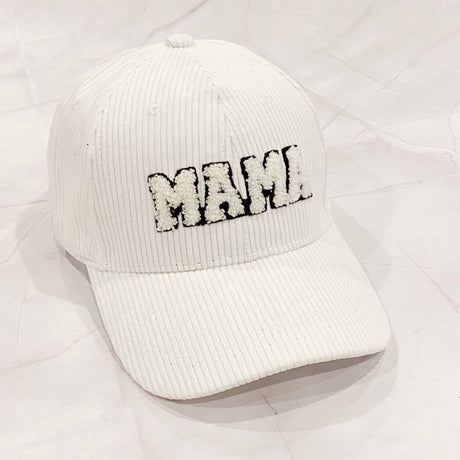 Corduroy Baseball Cap - MAMA