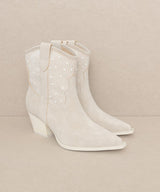 OASIS SOCIETY Cannes - Pearl Studded Western Boo