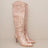 OASIS SOCIETY Jewel Disco Knee High Sequin Boots