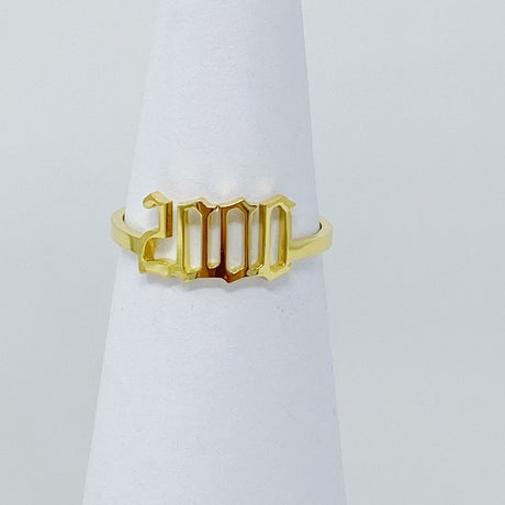 2000 gold Birth Year Ring