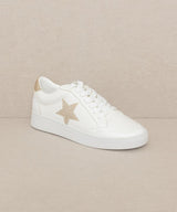 Rhinestone Star Low Top Casual Sneakers