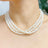 Three Strand Freshwater Pearl Necklace