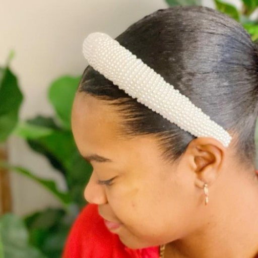 Heaven Of Pearls Headband