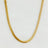 gold Herringbone Chain Necklace