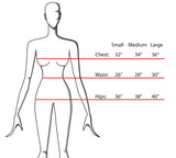 Cherie Los Angeles size chart