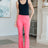 High Rise Flare Leg Pants