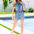 Judy Blue High Rise Denim Romper