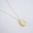 Golden Pear Shine Necklace