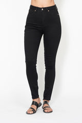 Judy Blue Tummy Control Skinny Jeans in Black