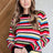 multi color Soft Knit Striped Sweater