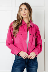 Pink Pop Corduroy Jacket