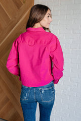 Pink Pop Corduroy Jacket