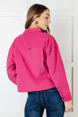 Pink Pop Corduroy Jacket