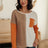 Fall for You Color Block Knit Top