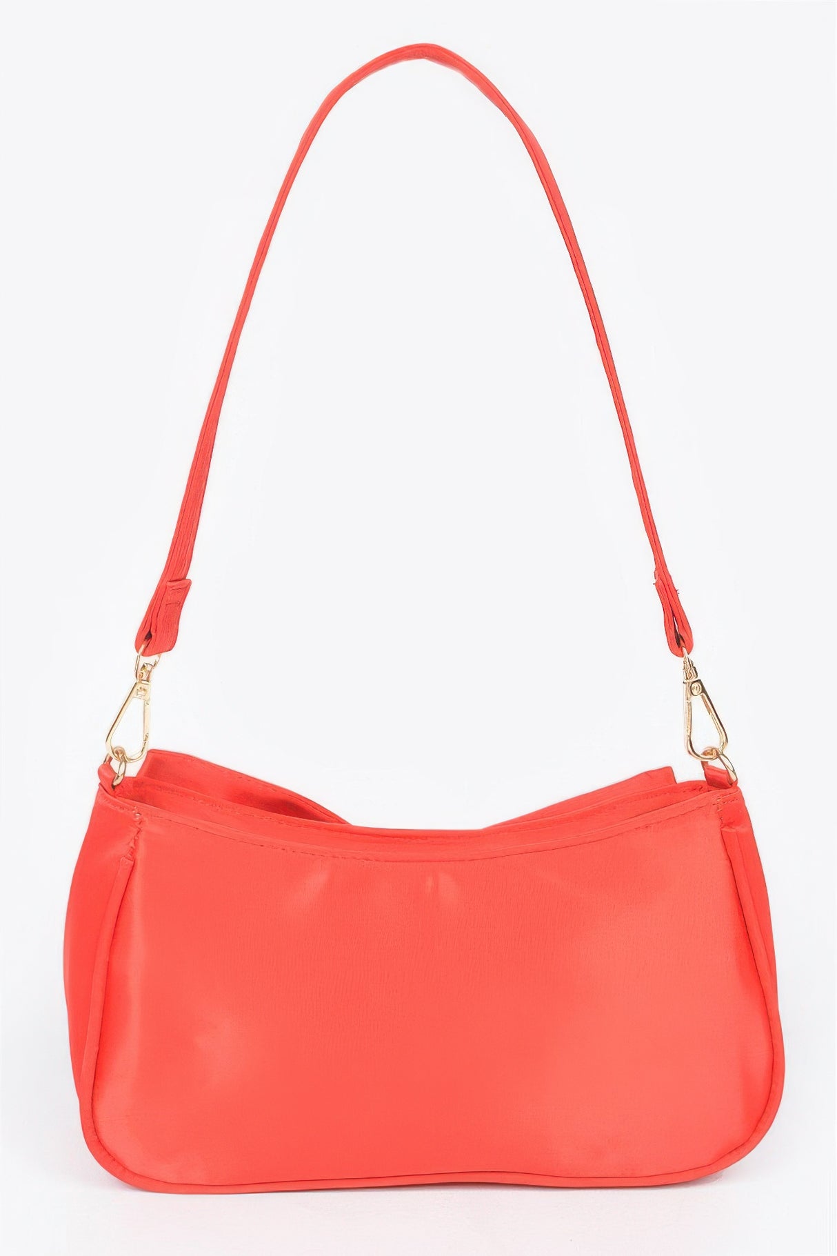 red Satin Bow Shoulder Bag