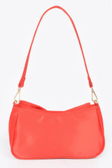 red Satin Bow Shoulder Bag