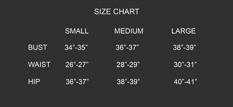 Athina size chart