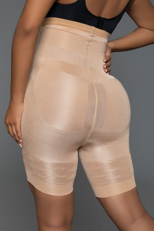 nude body shaper shorts that smooth and sculpt your body under any outfit with butt lifting design