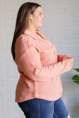 Plus Size Peachy Keen Ribbed Knit Pullover side