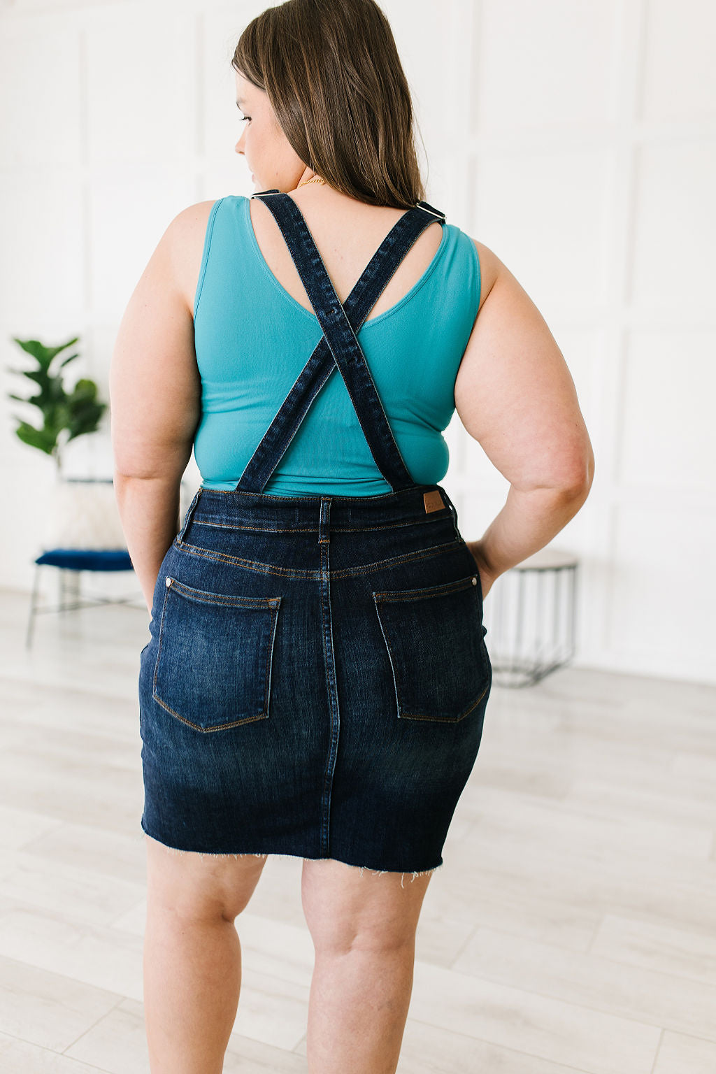 Judy Blue Nia Denim Overall Dress