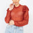 Wholesale Sheer Crochet Lace Ruffled Top