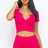 Cropped Top & Mini Shorts Set