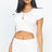 Cropped Top & Mini Shorts Set
