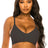 Black Youmita Laser Cut Bralette