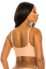 nude Youmita Laser Cut Bralette