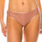Youmita beige Striped Lace Thong