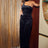 Black Glittery Velvet Scarf Top Jumpsuit