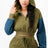 Olive & Denim Jacket and Pants Set